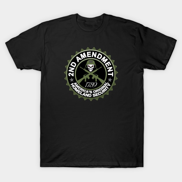 2nd. Amendment T-Shirt by razrgrfx